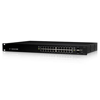 Ubiquiti Edgeswitch 24 (250W),SFP Ports,26GBPS,ra